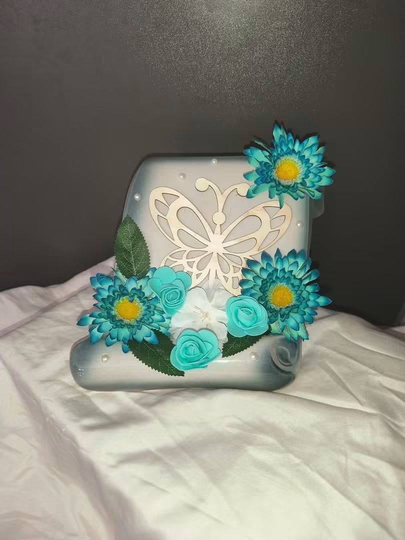 Eclat de Papillon Bleus